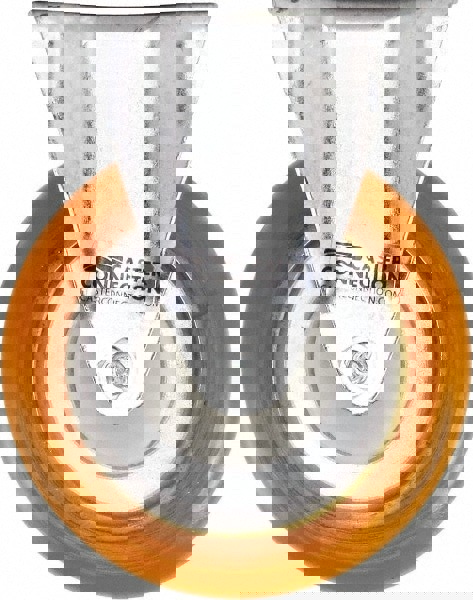 Rigid Top Plate Caster: Polyurethane, 5